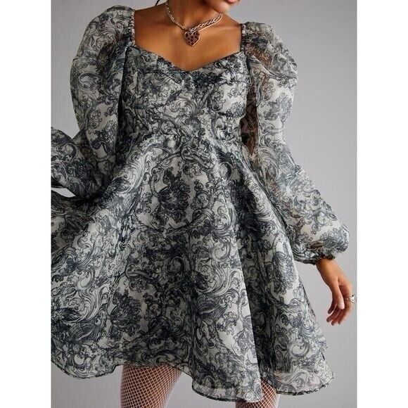 NWT Free People x Selkie Princess Dress Size Medium - Picture 2 of 6